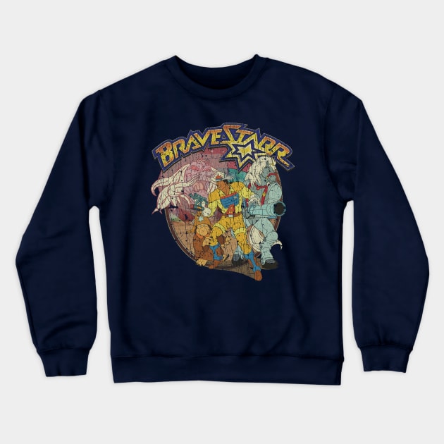 BraveStarr 1987 Crewneck Sweatshirt by JCD666